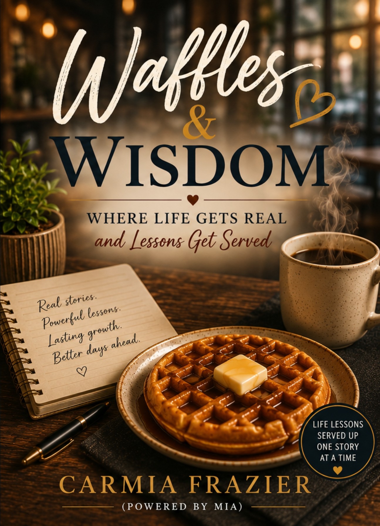 Waffles & Wisdom book cover