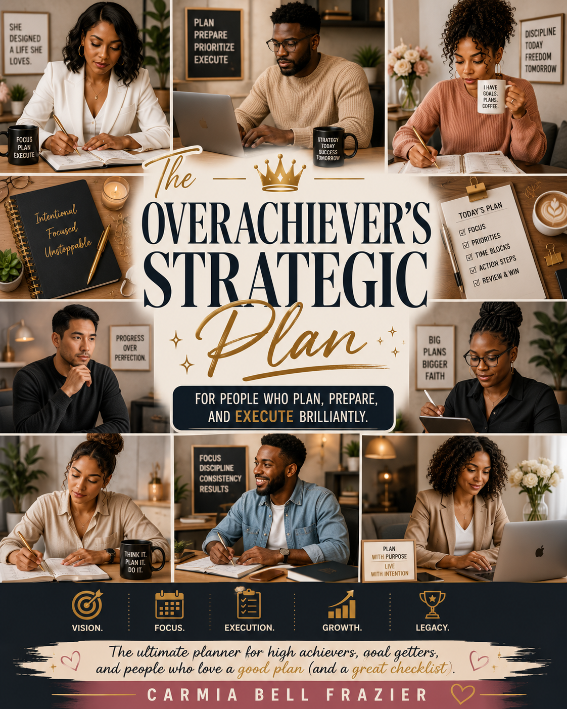 The Overachiever's Strategic Plan planner cover